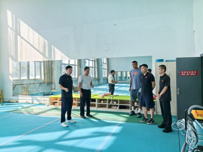 体育学院开展新学期安全检查 筑...